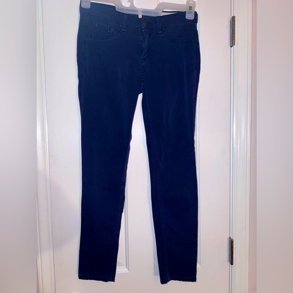 Rag & Bone Legging Jeans in Size 26in, Color Midnight Mid Rise, cotton & Modal - Picture 1 of 15